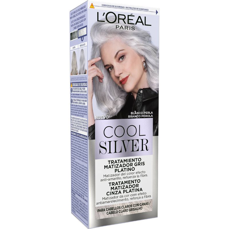 Tratamento Cabelo Matizador Cinza Platina Branco Pérola L'Oréal Paris