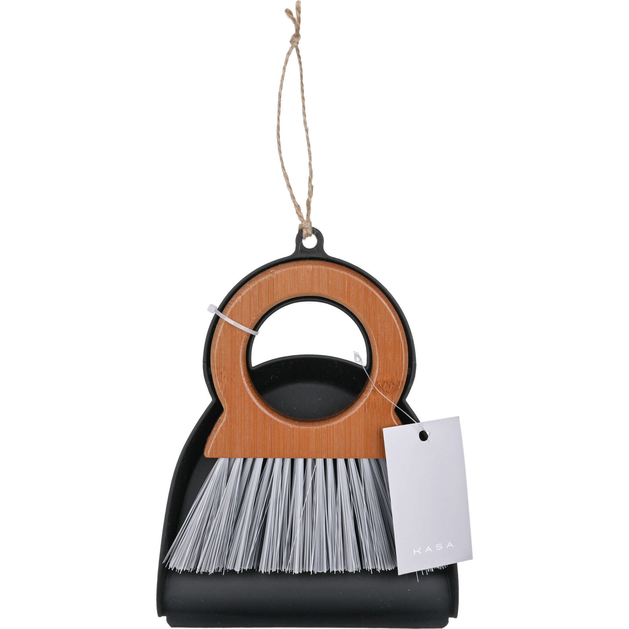 Conjunto Vassoura e Apanhador em Bambu Kasa