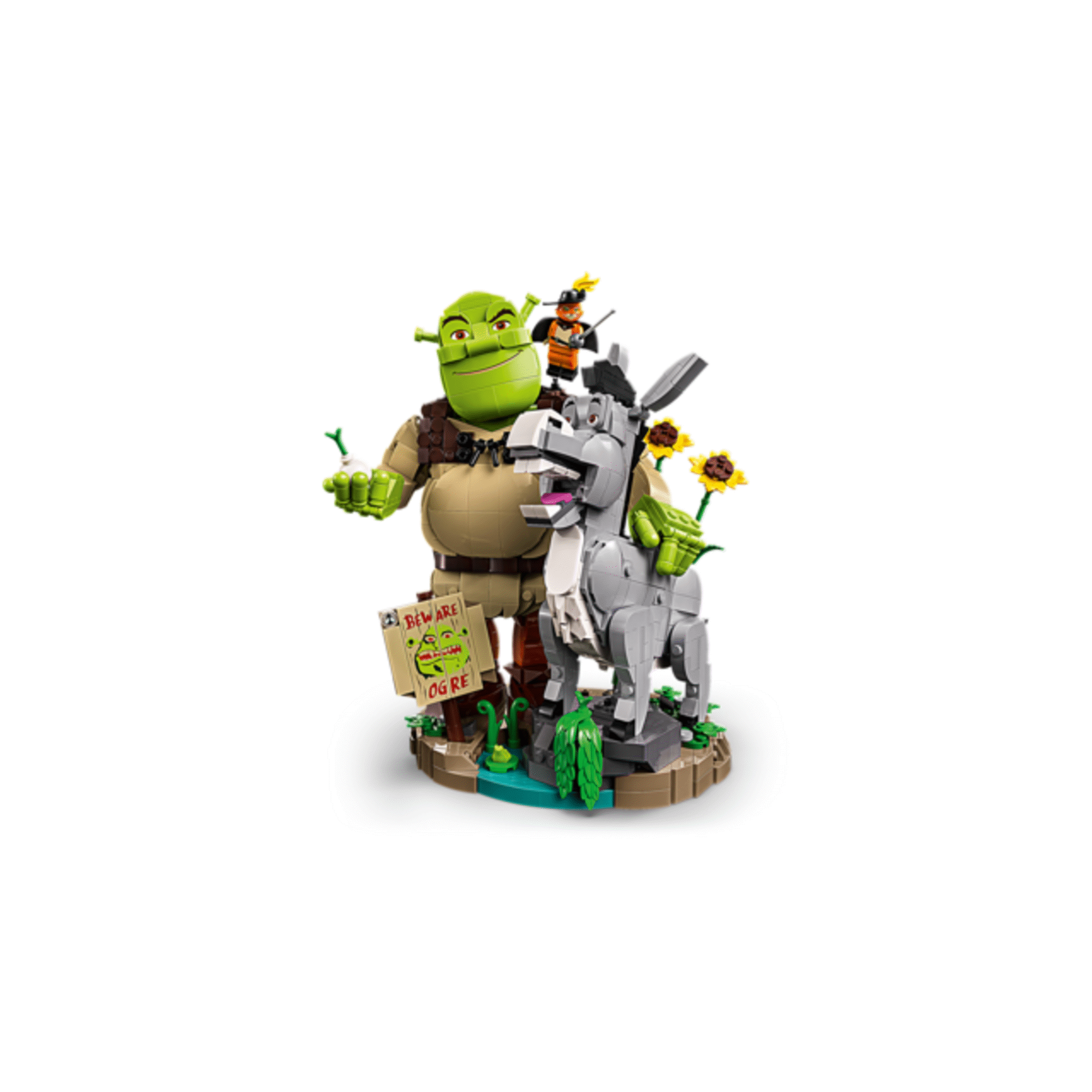 LEGO - Shrek, Burro e Gato das Botas - 72423