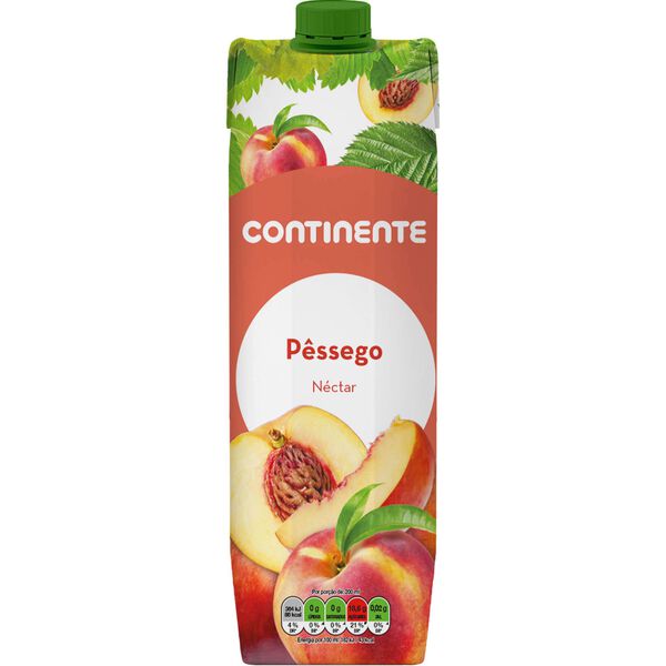 Néctar Pêssego Continente