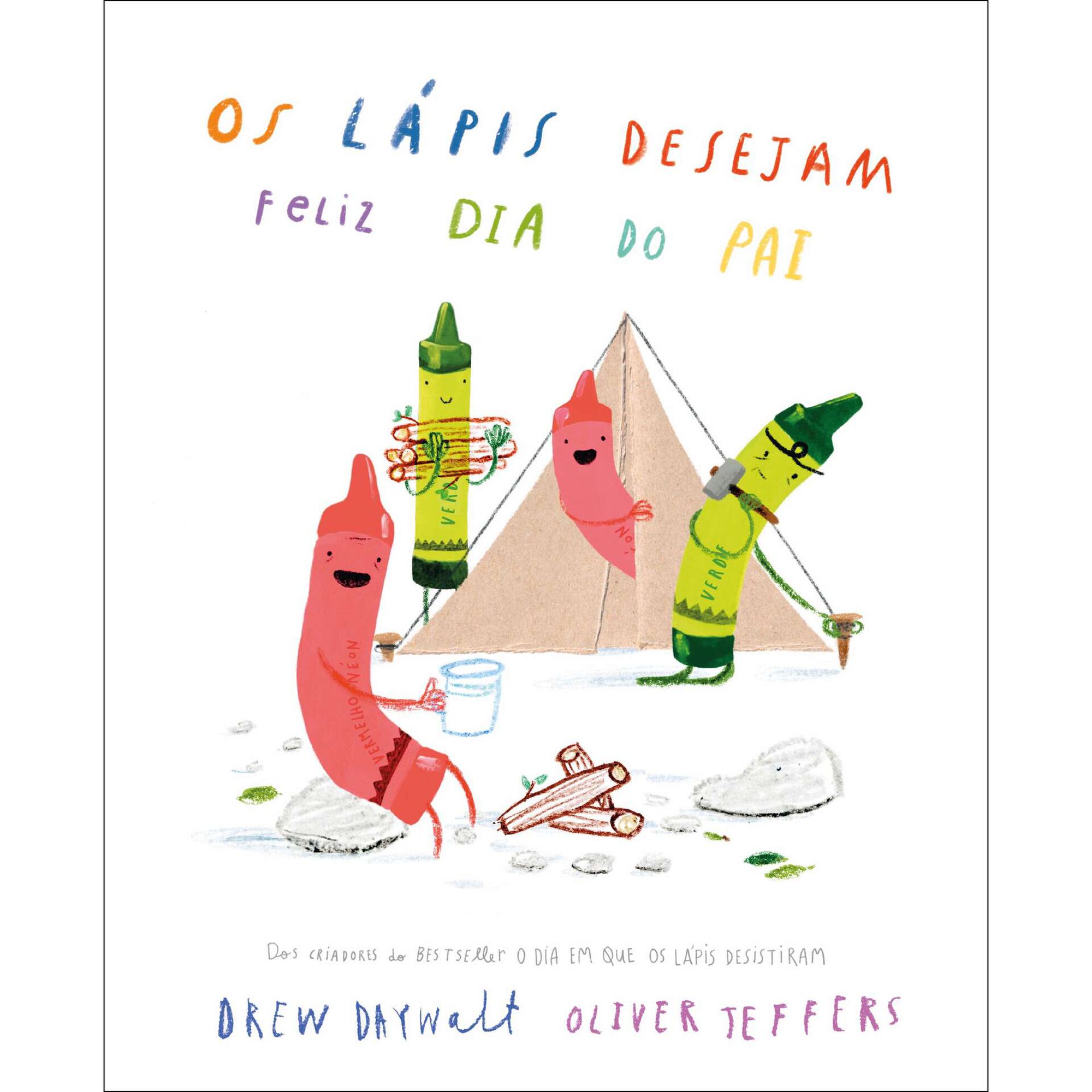 Os Lápis Desejam Feliz Dia do Pai