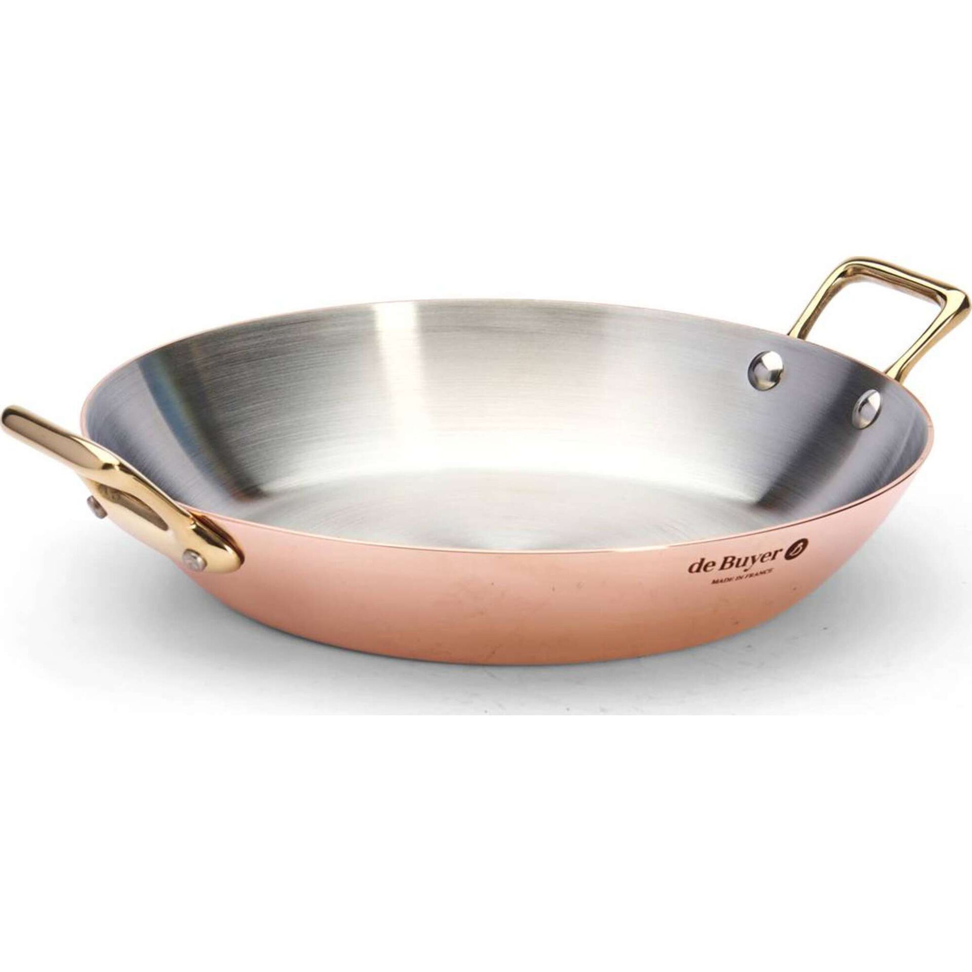 Frigideira com Asa Cobre e Inox 24 cm Inocuivre deBuyer