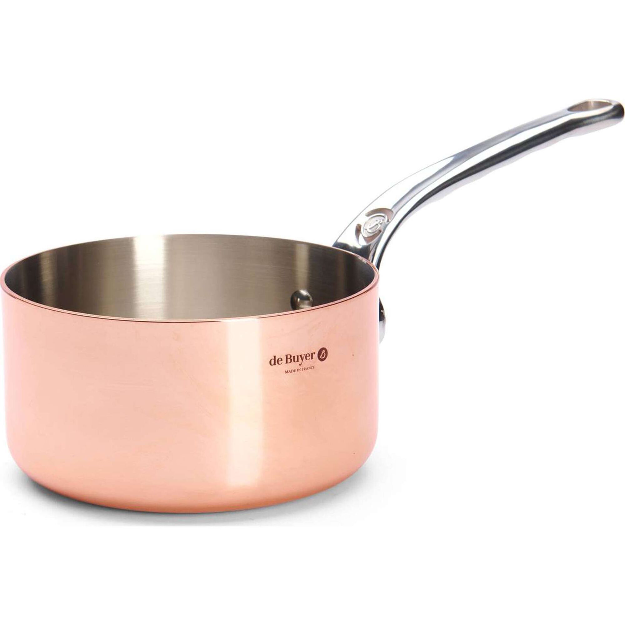 Ca&ccedil;arola Cobre e Inox 16 cm Inocuivre deBuyer