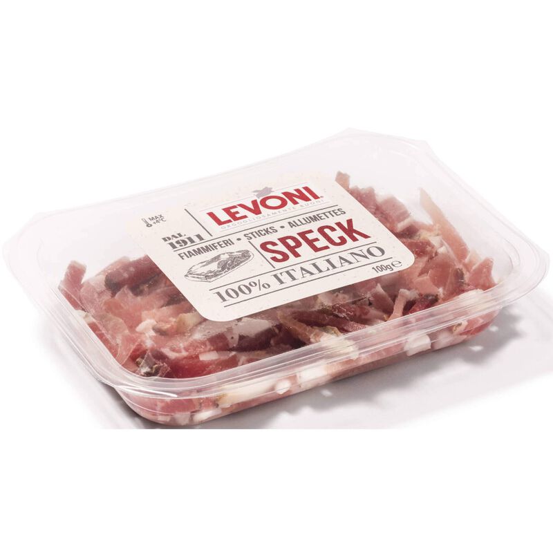 Presunto Speck Tiras Levoni