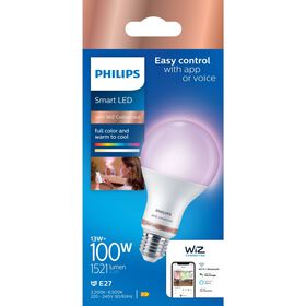 Lâmpada LED Standard Wi-Fi RGB E27 2700-6500K 100W Lâmpada LED Standard Wi-Fi RGB E27 2700-6500K 100W