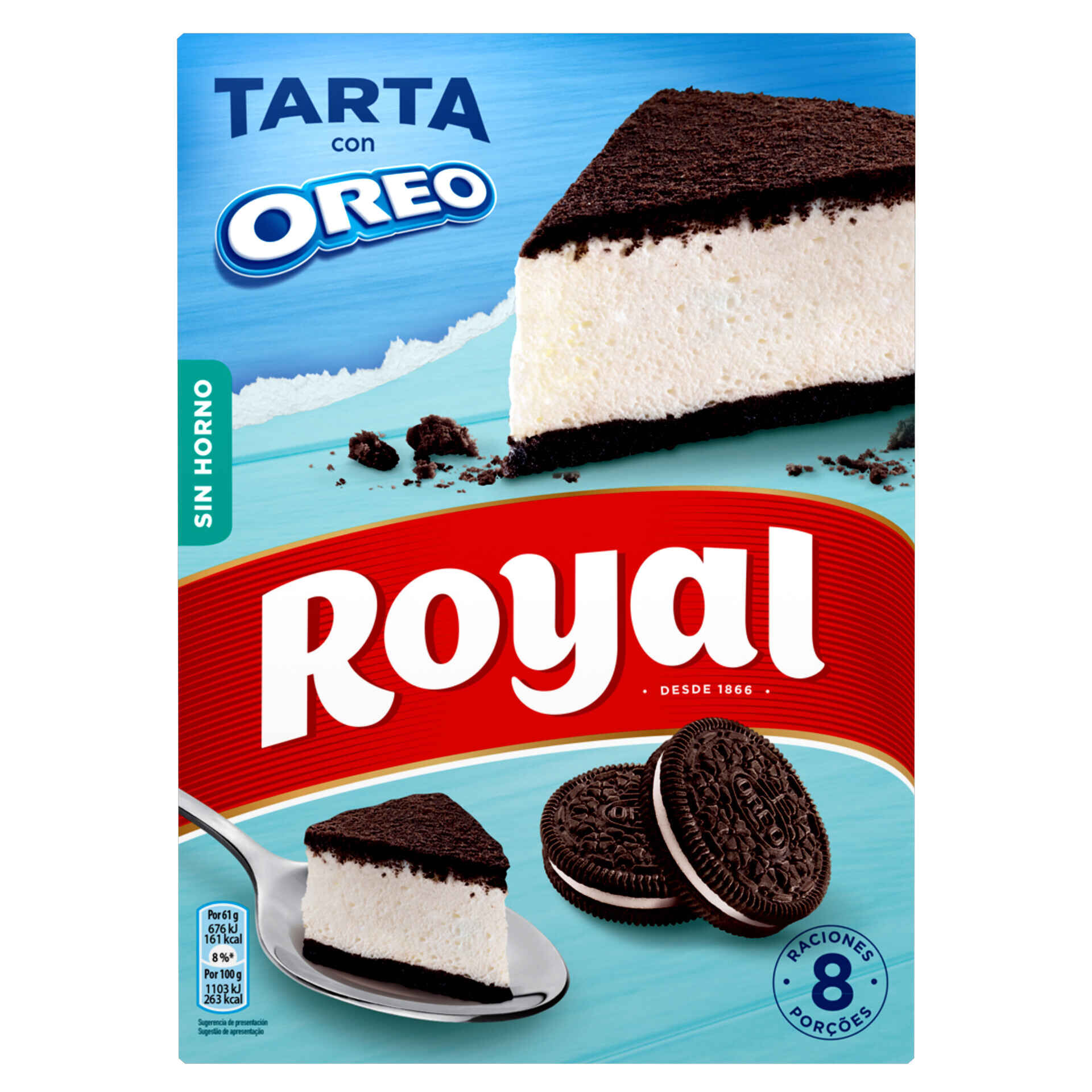 Preparado para Tarte Oreo foto foto