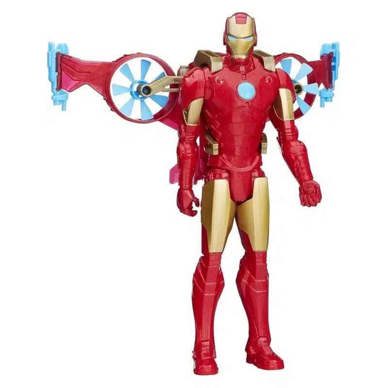 Marvel - Figura Iron Man com Aeropropulsor