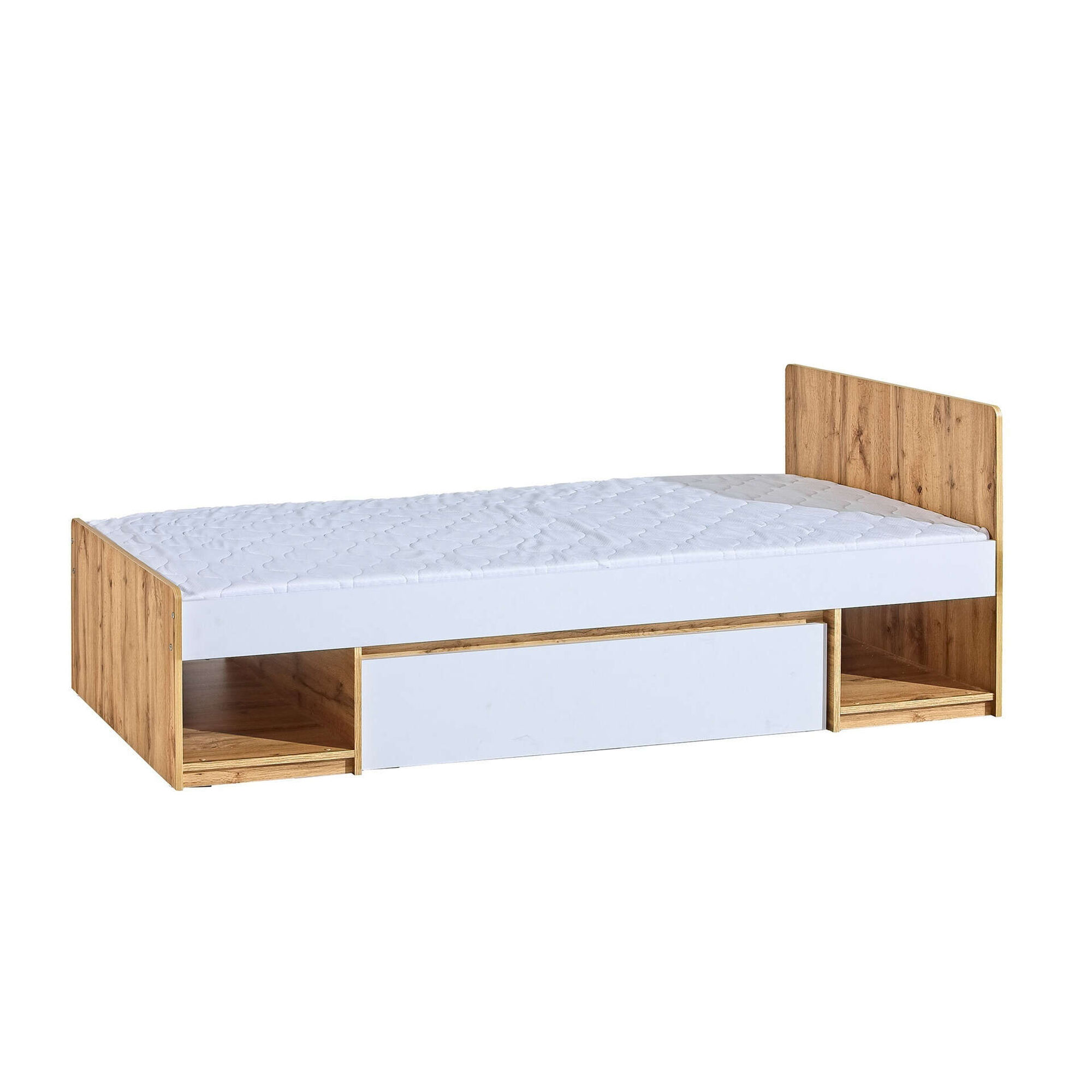 Cama Solteiro 195x90cm Natural Arca Cama Solteiro 195x90cm Natural Arca