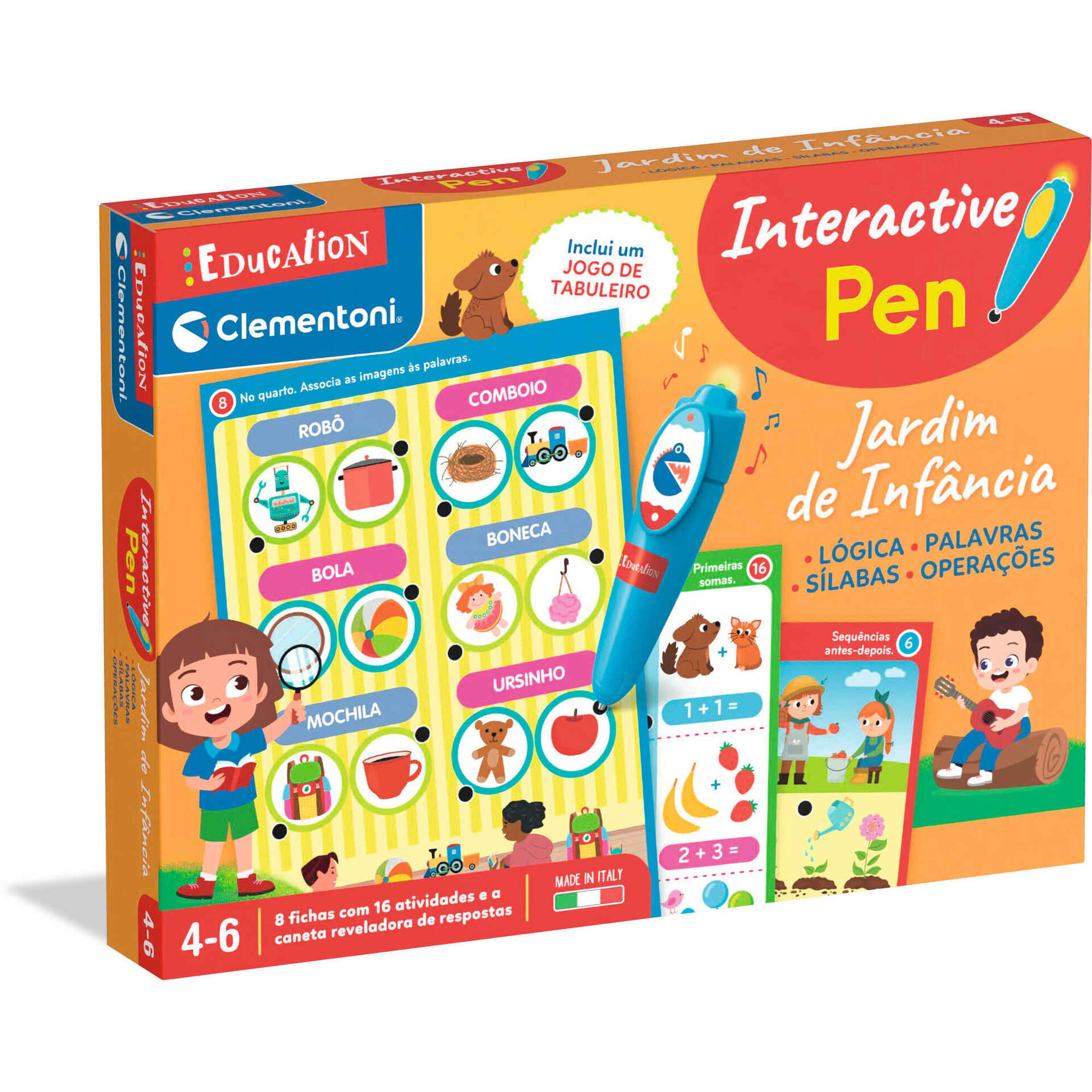 Interactive Pen - Jardim de Infância (4-6)