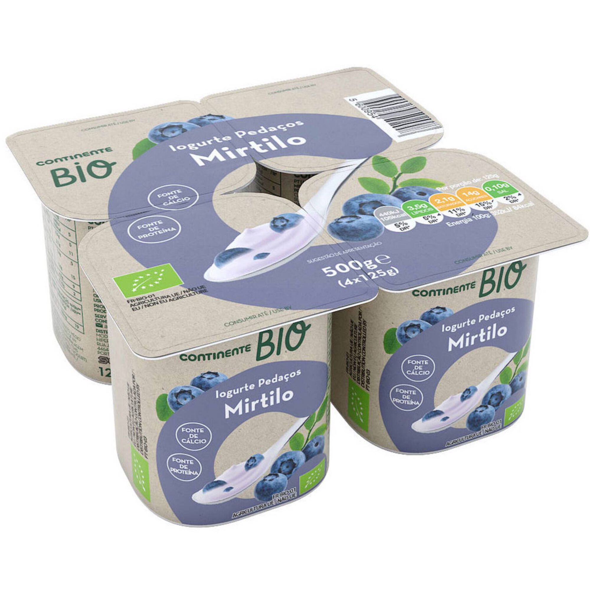 Iogurte Mirtilo Biológico Iogurte Mirtilo Biológico