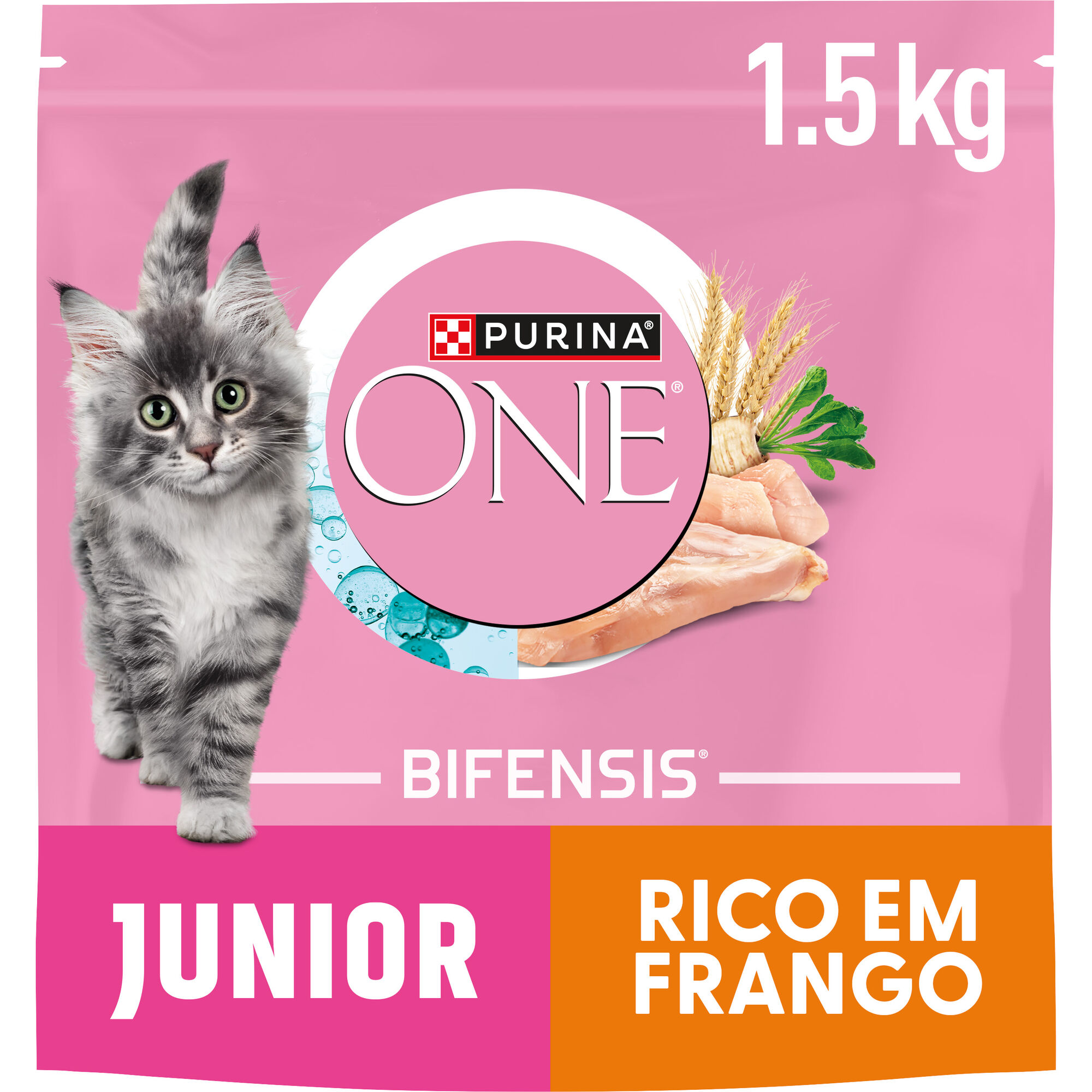 Ra&ccedil;&atilde;o para Gato J&uacute;nior Frango Purina One