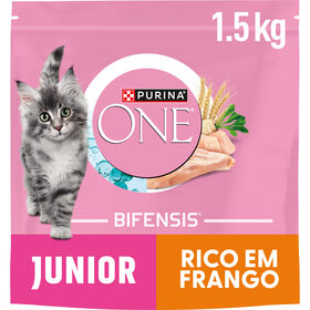 Ra&ccedil;&atilde;o para Gato J&uacute;nior Frango Purina One