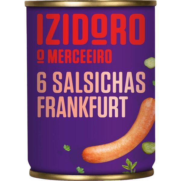 Salsichas Frankfurt 6 un Izidoro
