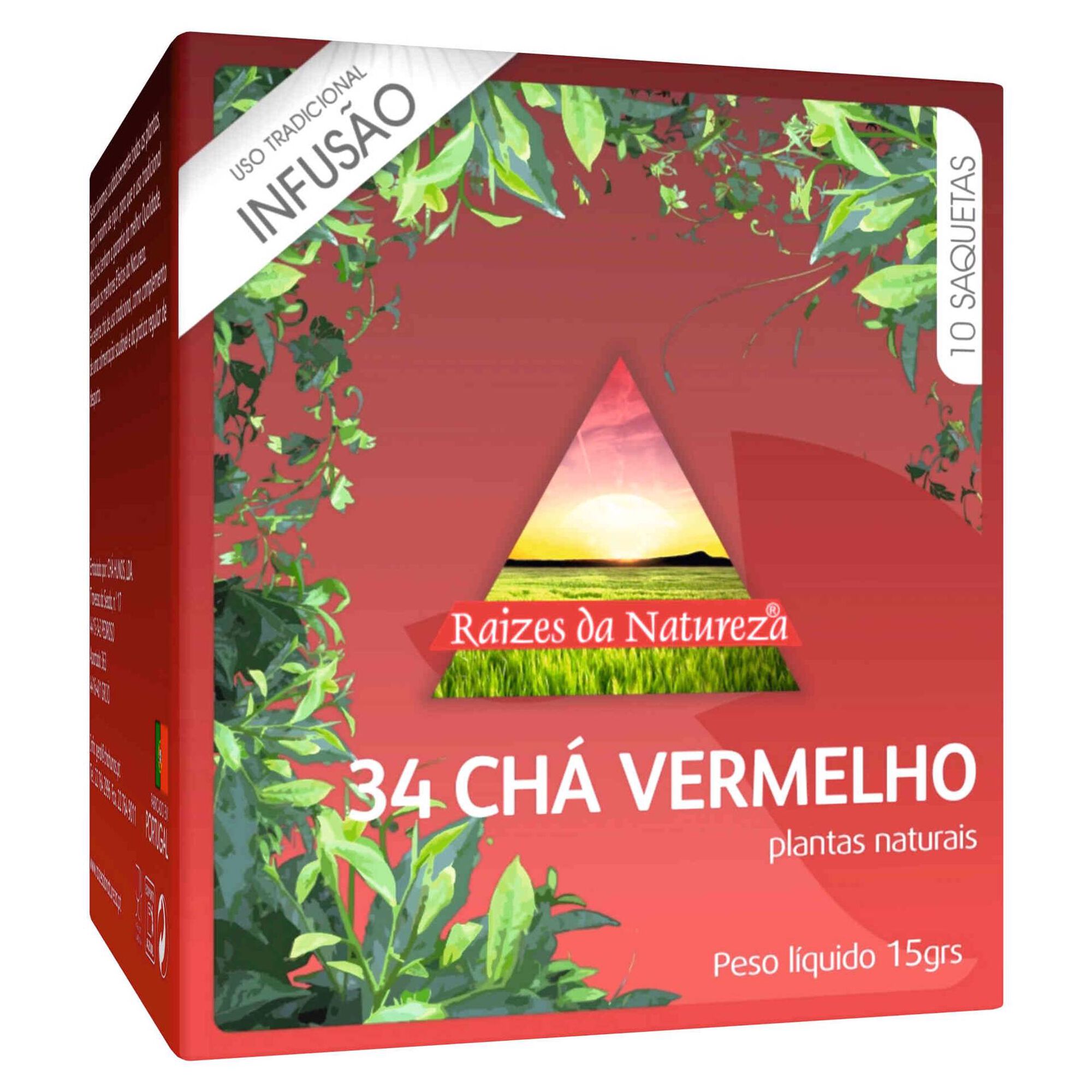 Infusão Nº34 Chá Vermelho Saquetas