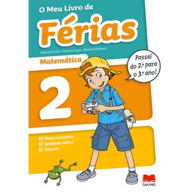O Meu Livro de F&eacute;rias Matem&aacute;tica - 2.&ordm; e 3.&ordm; Ano