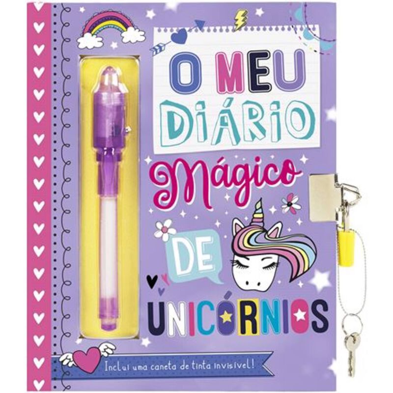 O Meu Diário Mágico de Unicórnios de Vários Autores