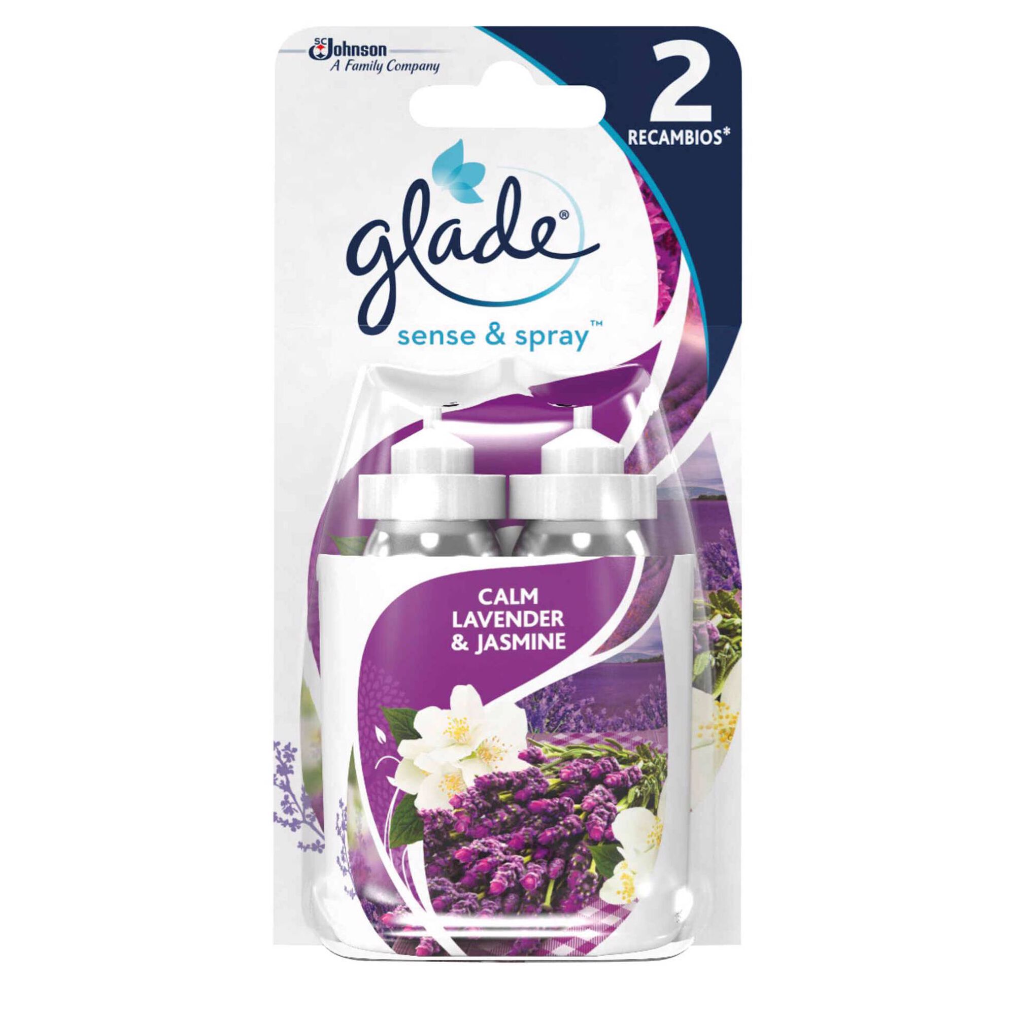 Ambientador Recarga Portátil Sense&Spray Lavanda e Jasmim Ambientador Recarga Portátil Sense&Spray Lavanda e Jasmim