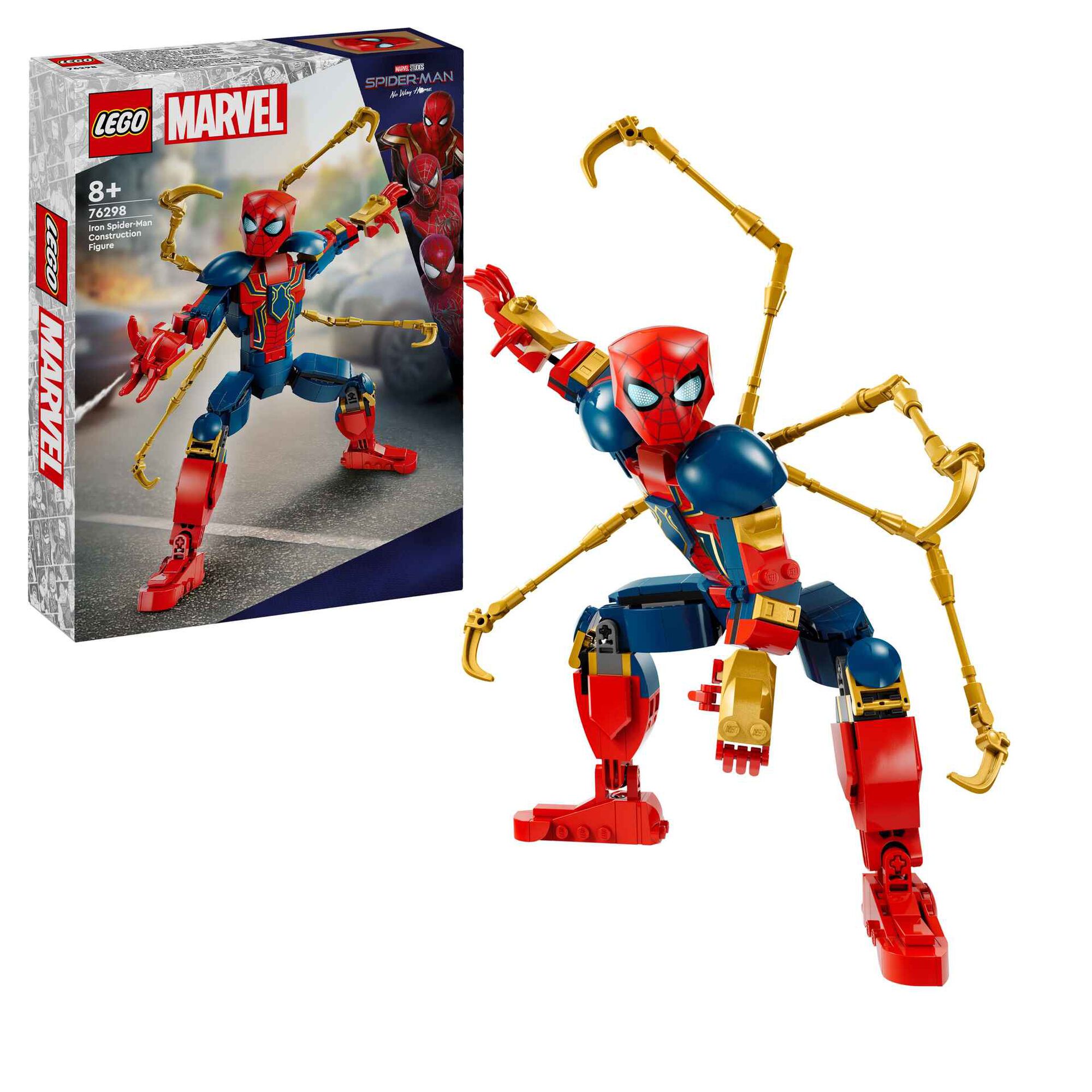 Figura de Construção do Iron Spider-Man - 76298