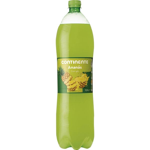 Refrigerante com Gás Ananás Continente