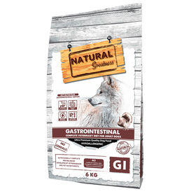 Ra&ccedil;&atilde;o para C&atilde;o Gastrointestinal Natural Greatness