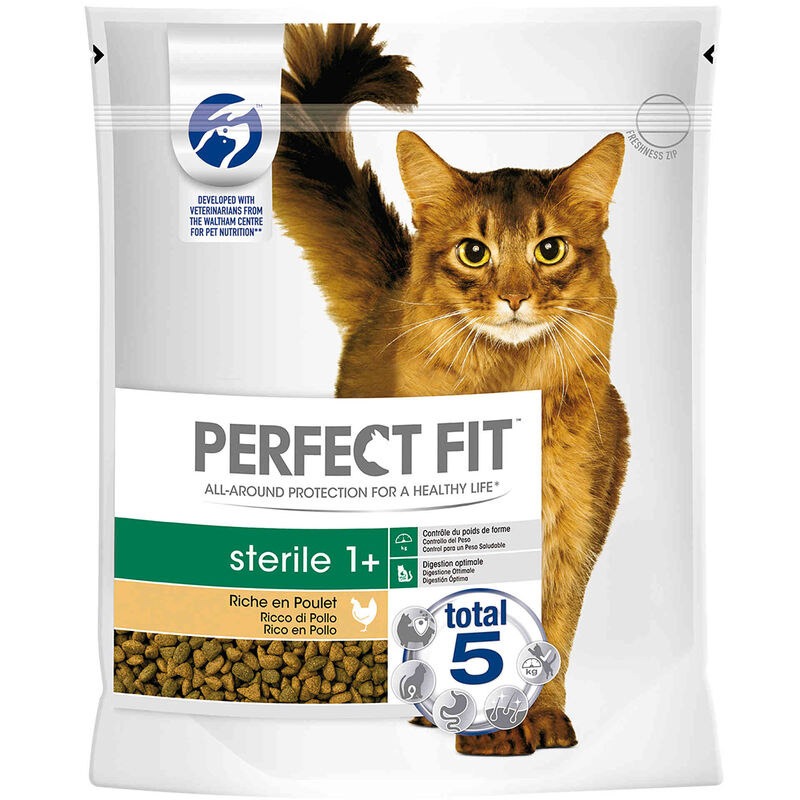 Ração para Gato Adulto Esterilizado Frango Perfect Fit