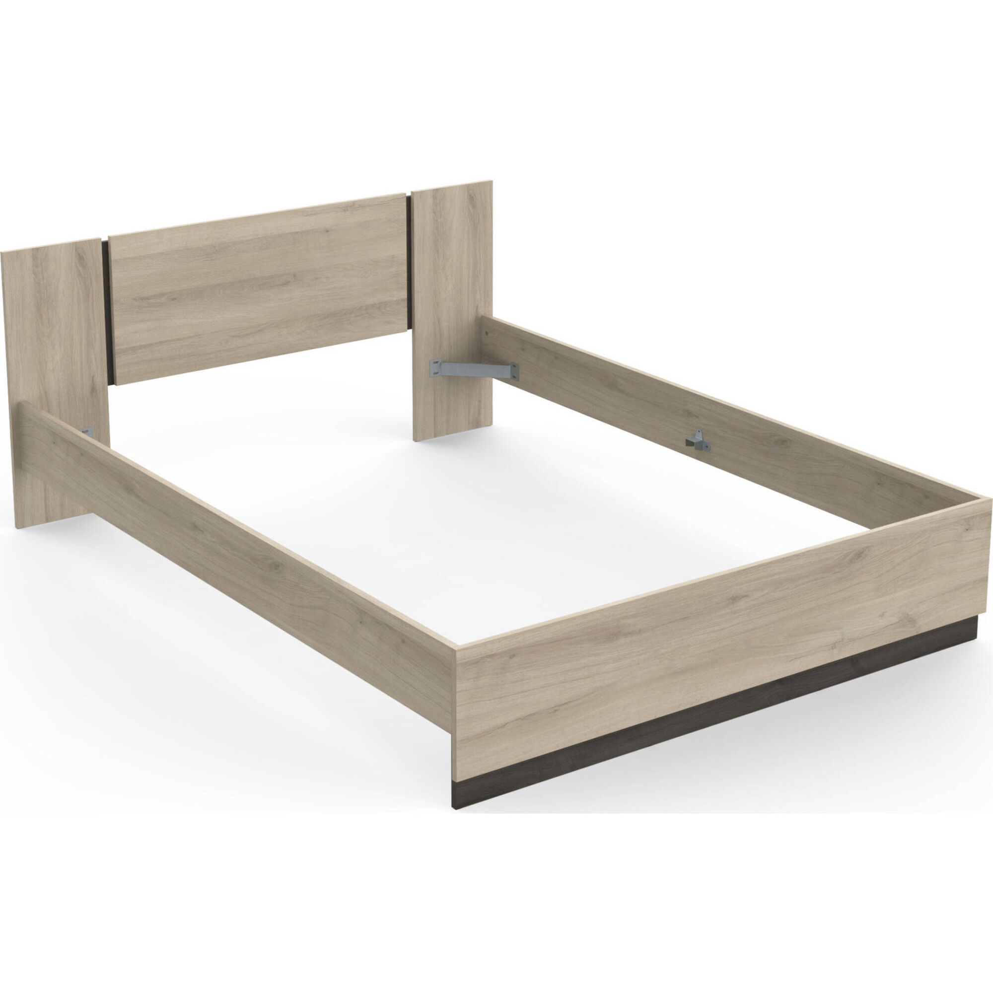 Cama Casal 148x195x72cm Carvalho Watson