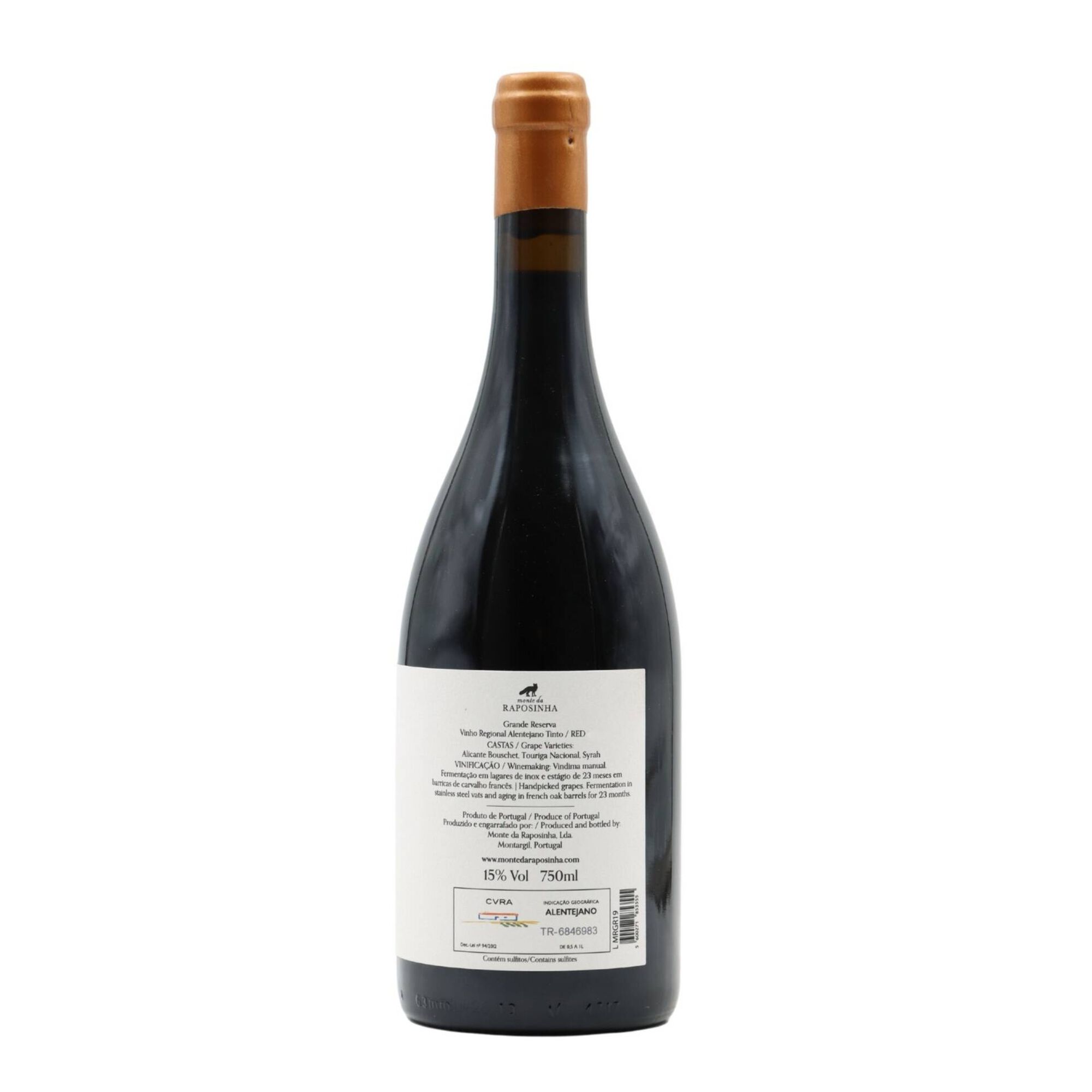 Monte da Raposinha Grande Reserva Alentejano Vinho Tinto