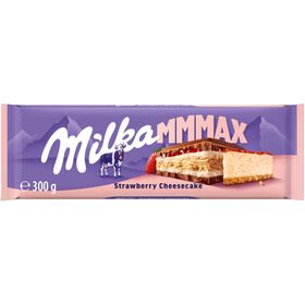 Tablete de Chocolate com Cheesecake de Morango Milka