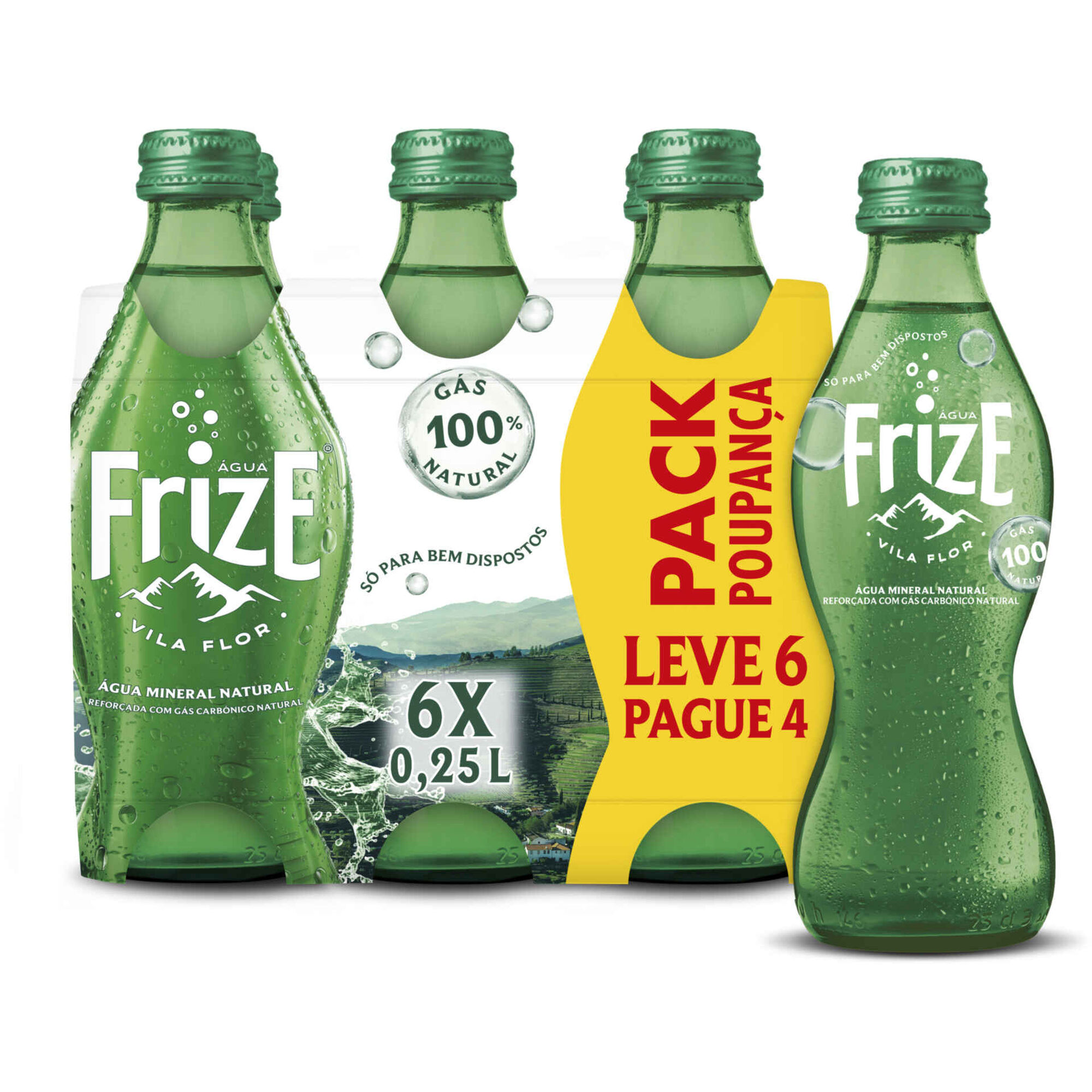 &Aacute;gua com G&aacute;s Frize