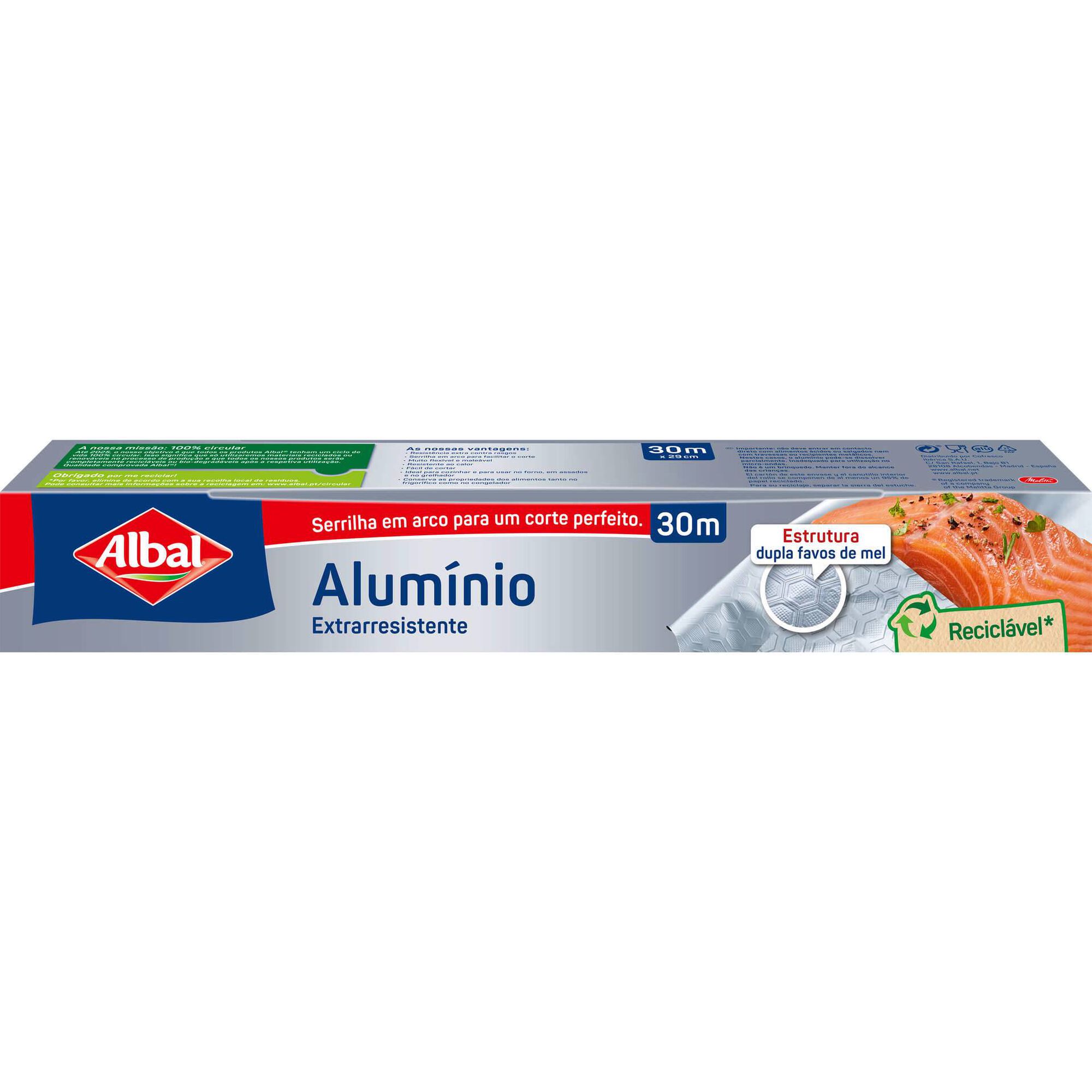 Papel de Alumínio 30m