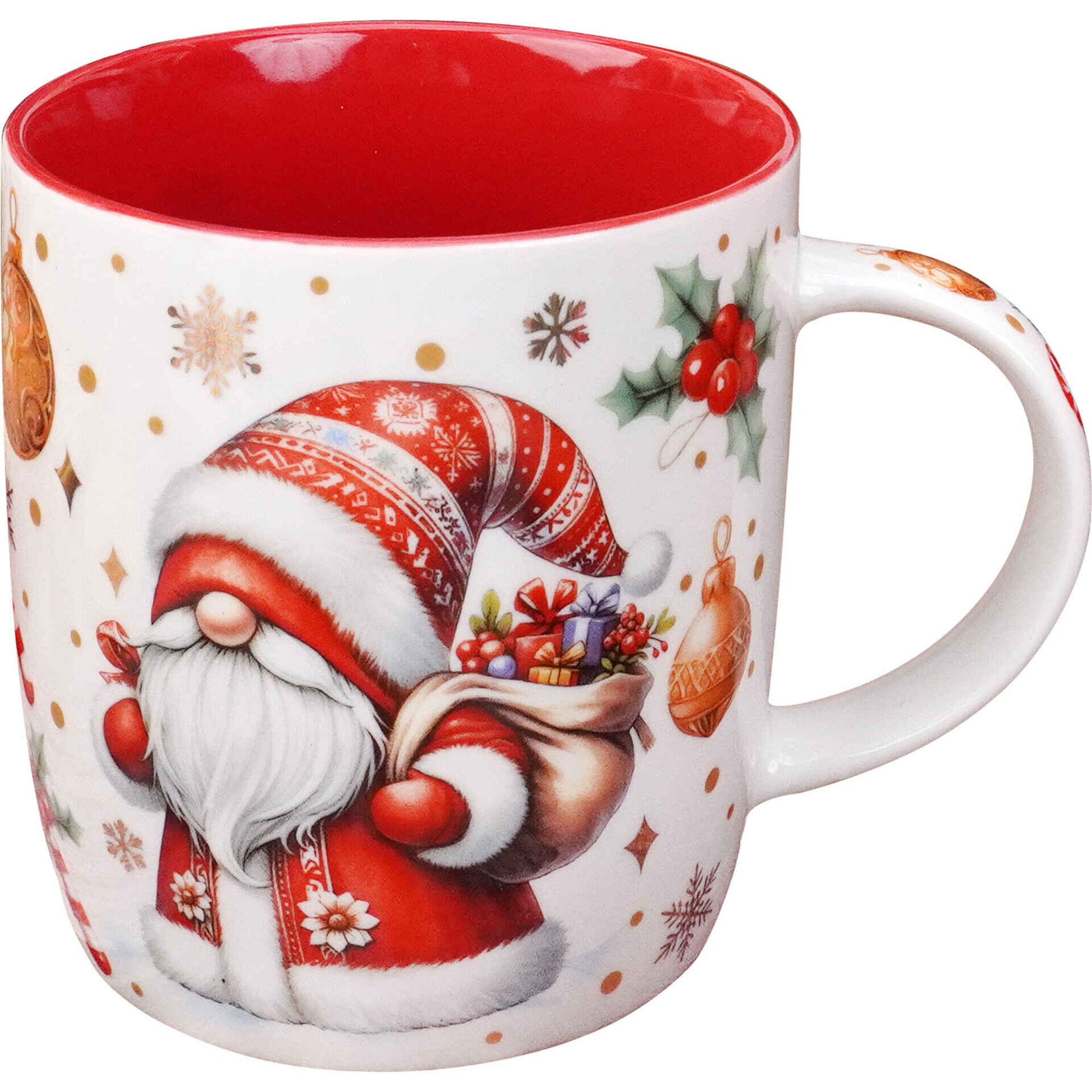 Caneca Pai Natal em Caixa Redonda