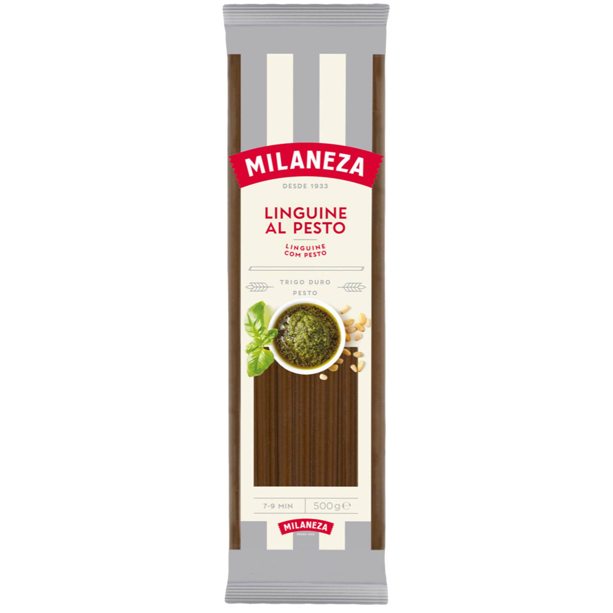 Massa Linguine Al Pesto