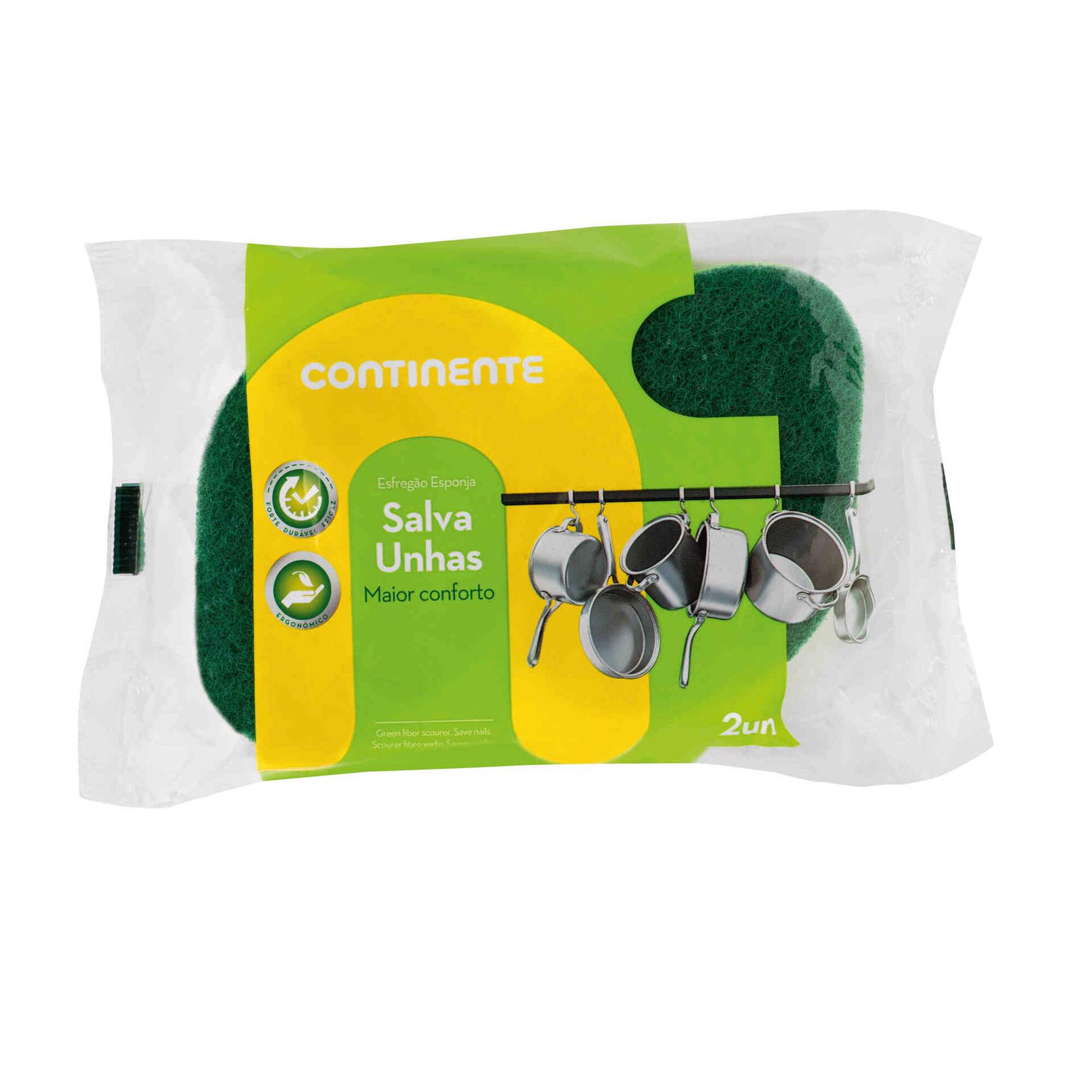 Esfregão Esponja Salva Unhas Ergonómico