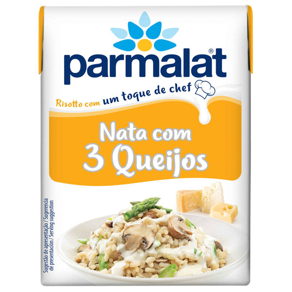 Natas com 3 Queijos Parmalat
