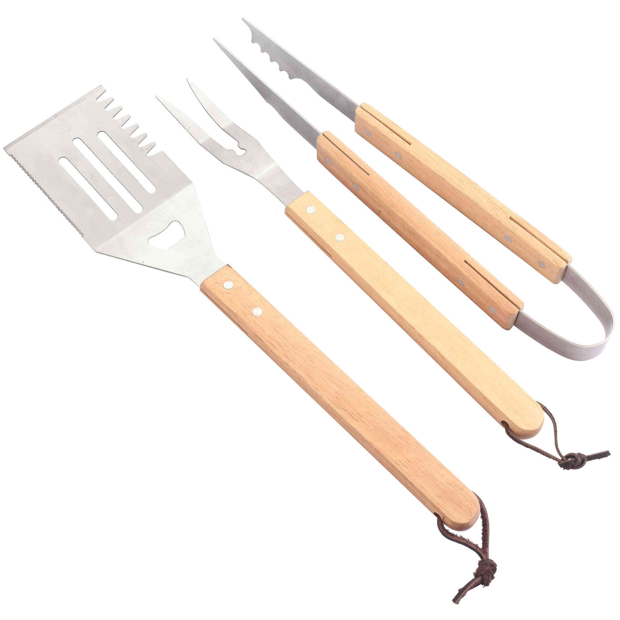 Conjunto 3 Utensílios Barbecue