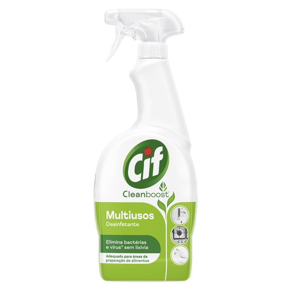 Multiusos Spray Desinfetante Disinfect & Shine Cif