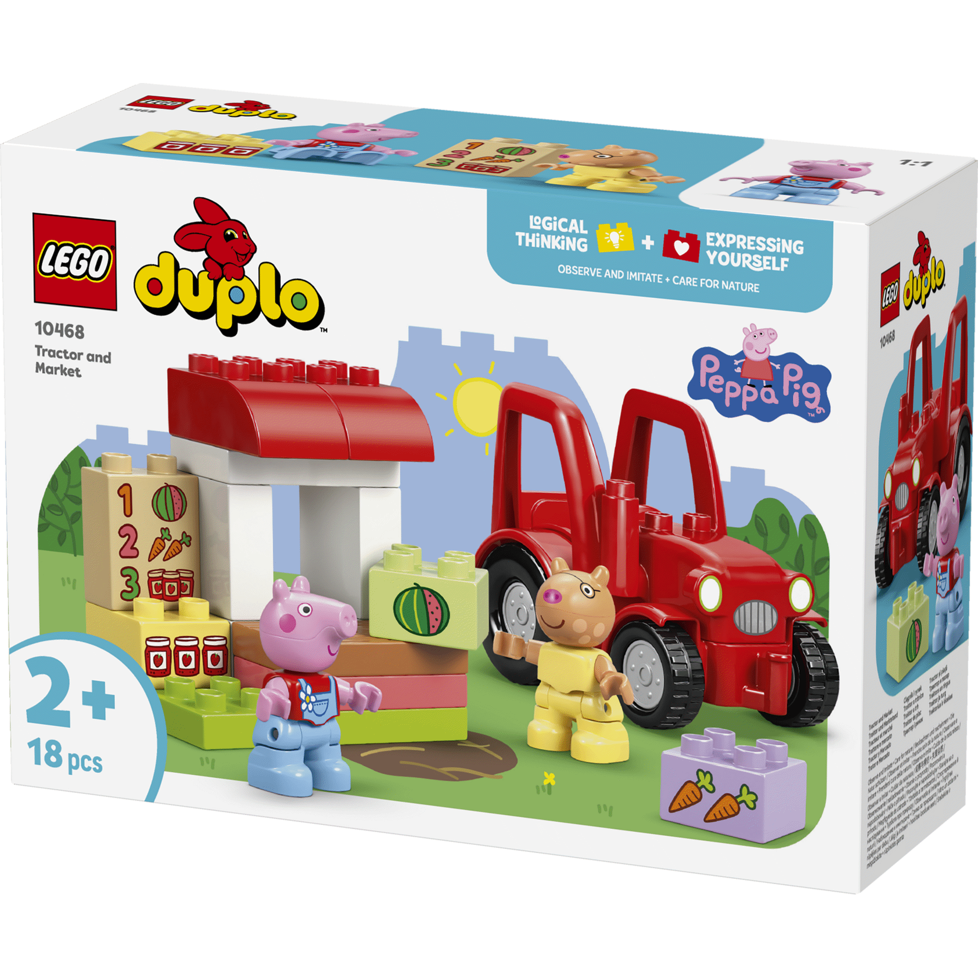 LEGO Duplo - Trator e Mercado - 10468