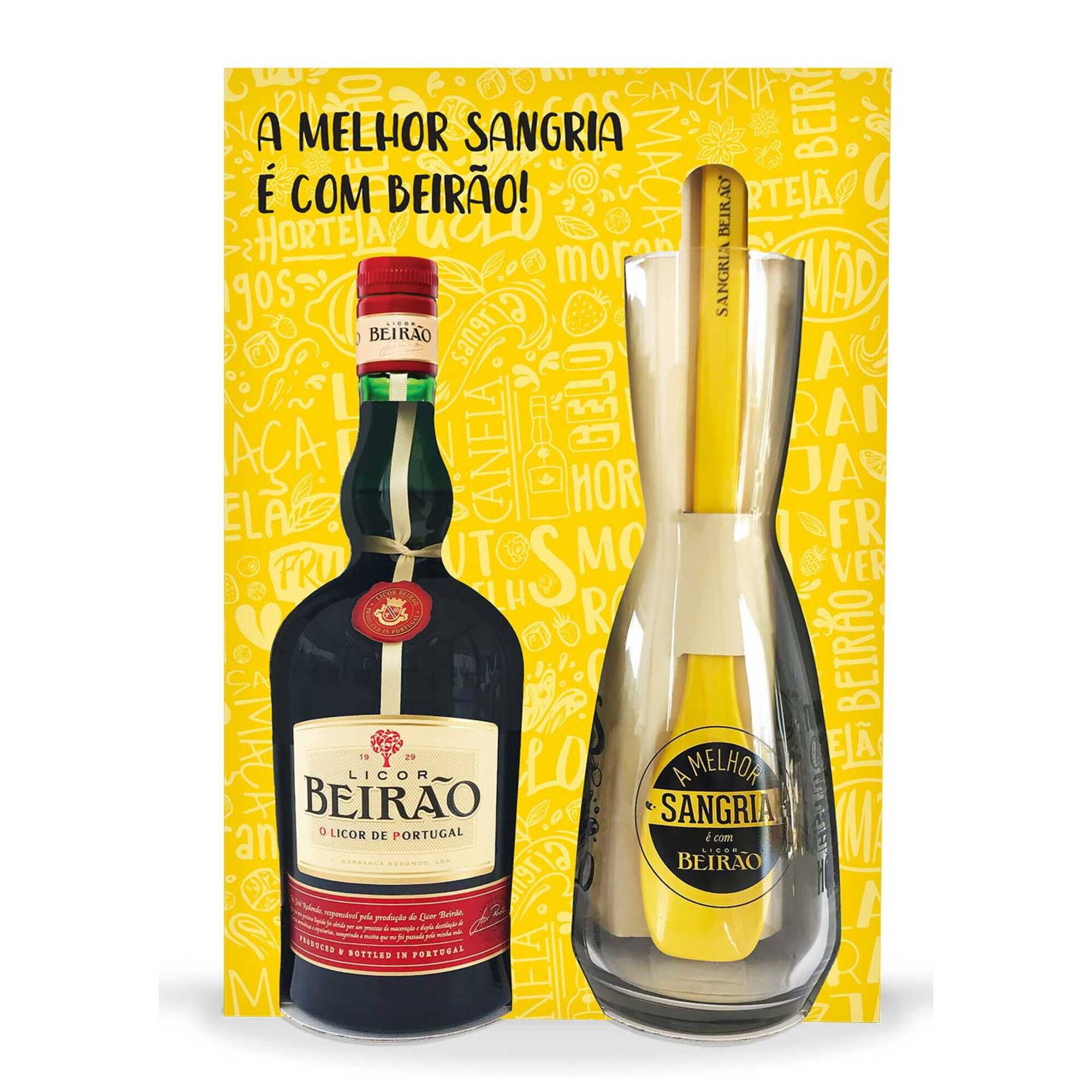 Licor Beirão com Jarro e Colher para Sangria Licor Beirão com Jarro e Colher para Sangria