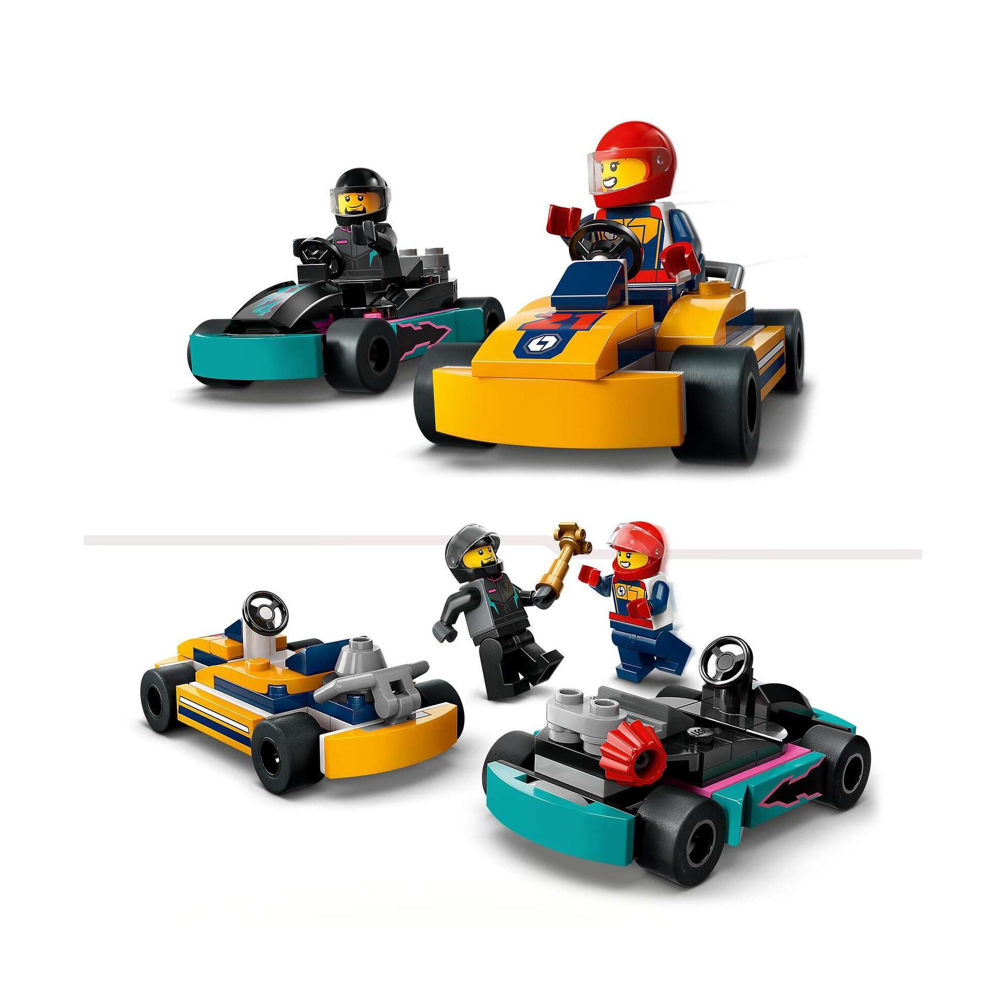 Carros de Karting e Pilotos - 60400