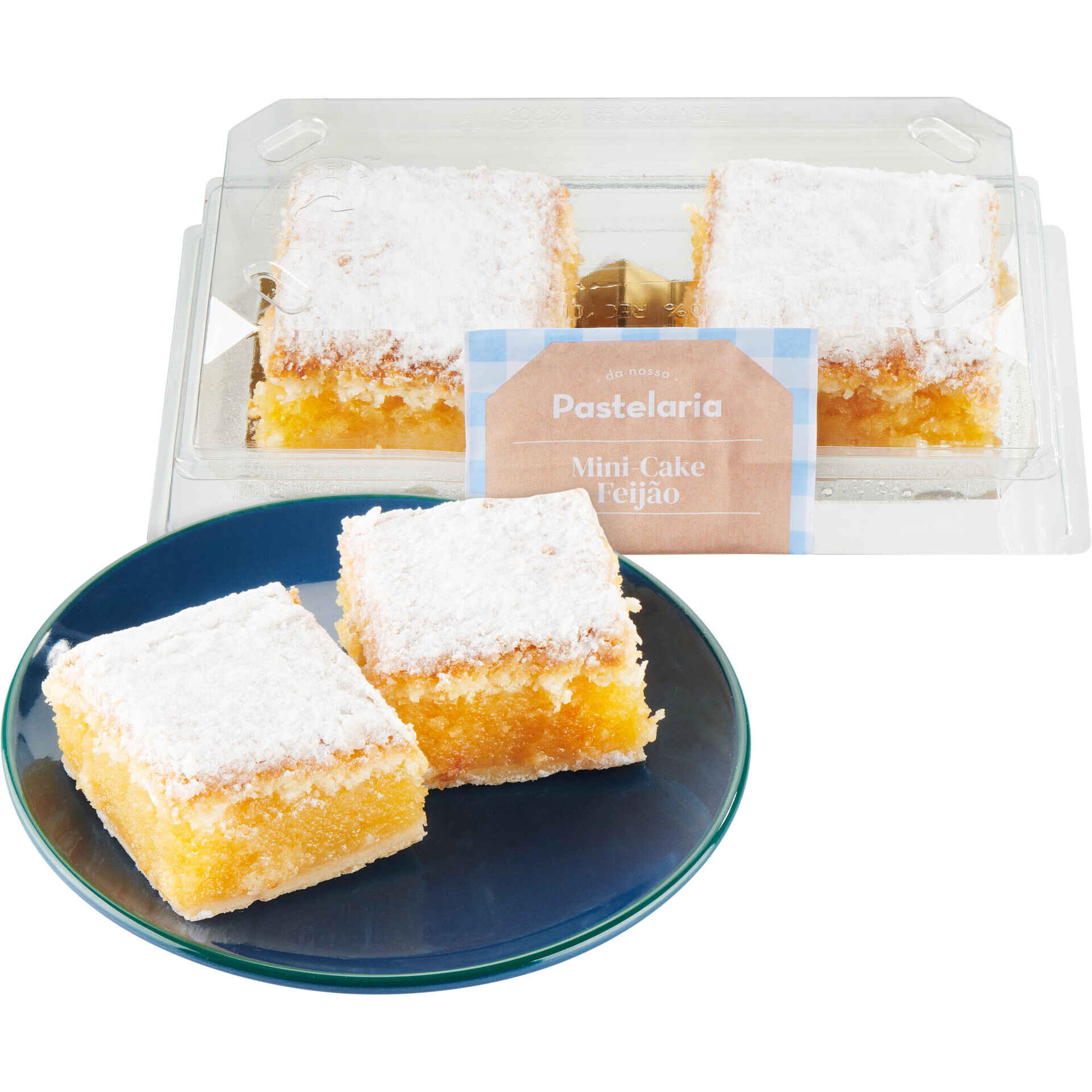 Mini-Cake Feij&atilde;o Da Nossa Pastelaria