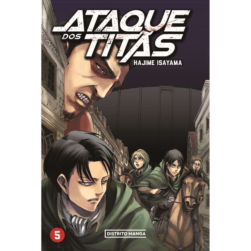 Ataque dos Titãs (Livro 5) de Hajime Isayama