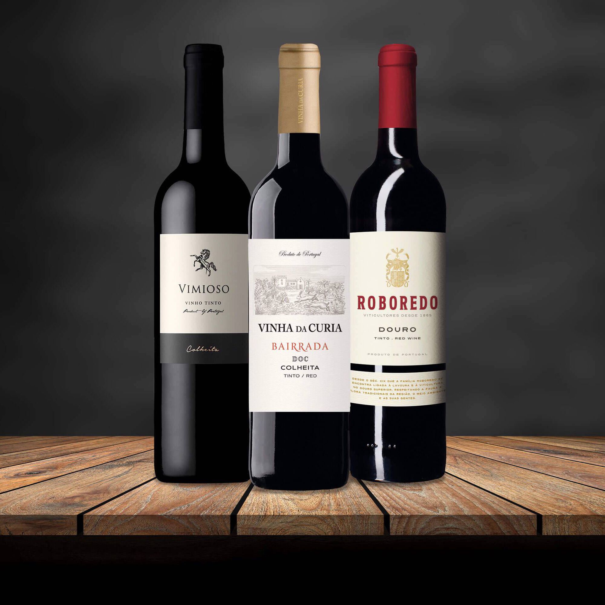 Cabaz de Vinhos para Tábua de Enchidos Cabaz de Vinhos para Tábua de Enchidos