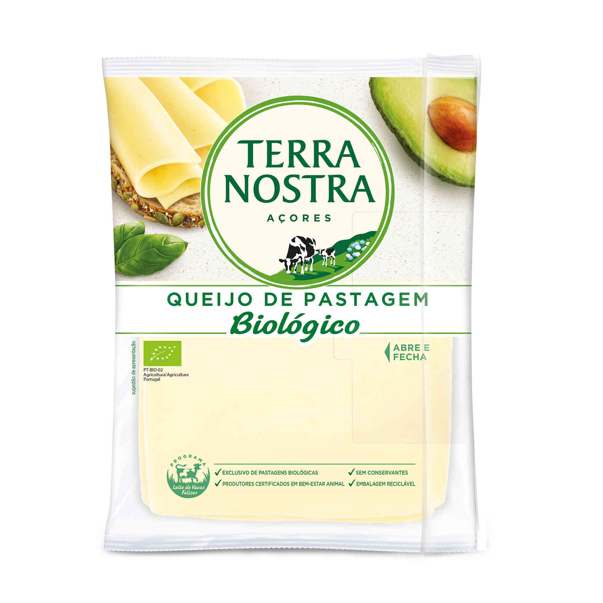 Queijo Flamengo sem Lactose Biológico Fatiado