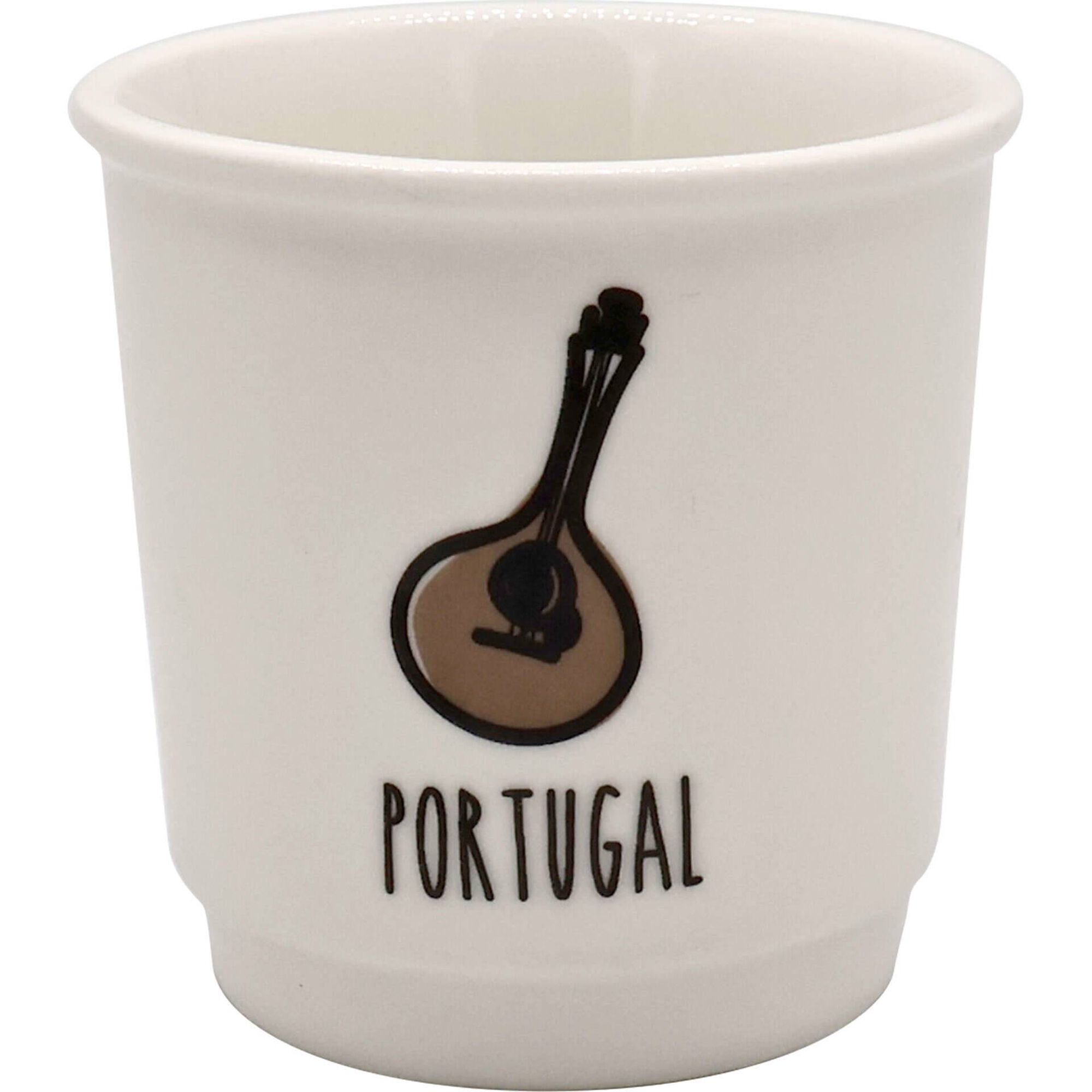 Conjunto 4 Copos de Caf&eacute; 90ml Turismo Kasa
