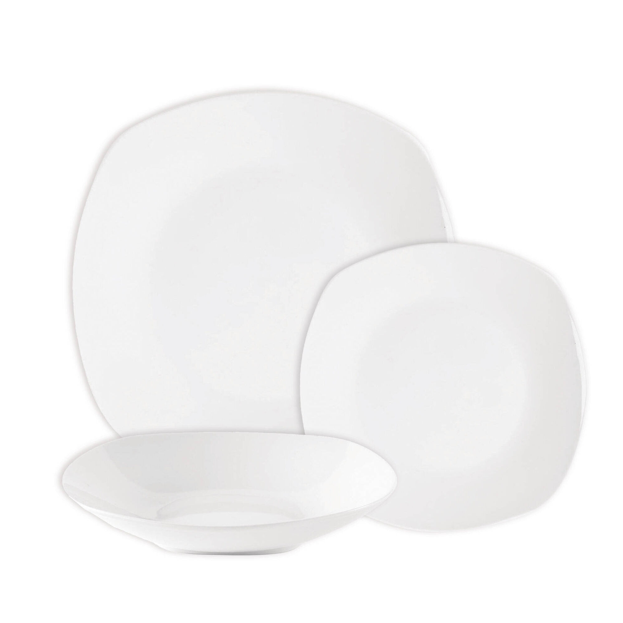 Serviço Mesa 18 Peças Branco Coimbra