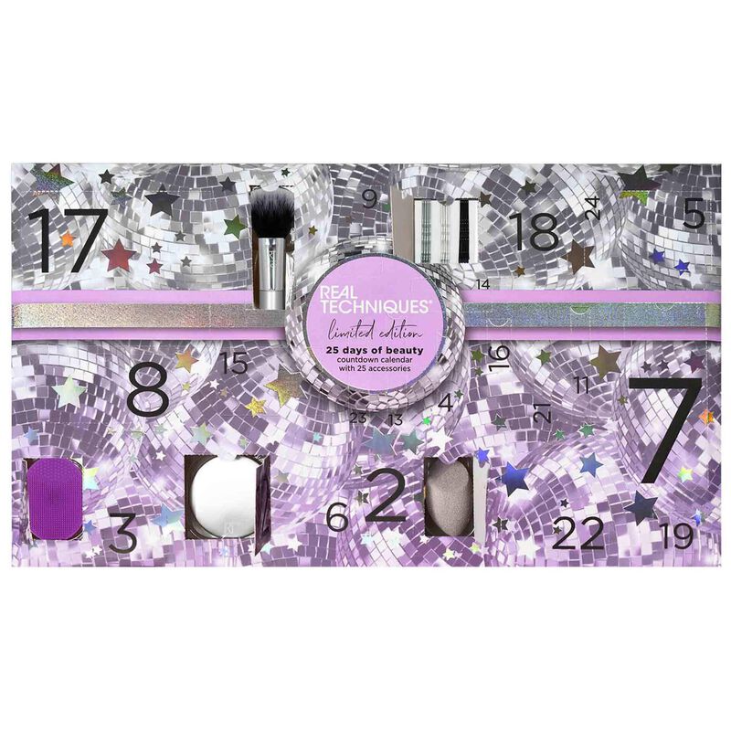 Calendário do Advento 25 Days of Beauty Real Techniques