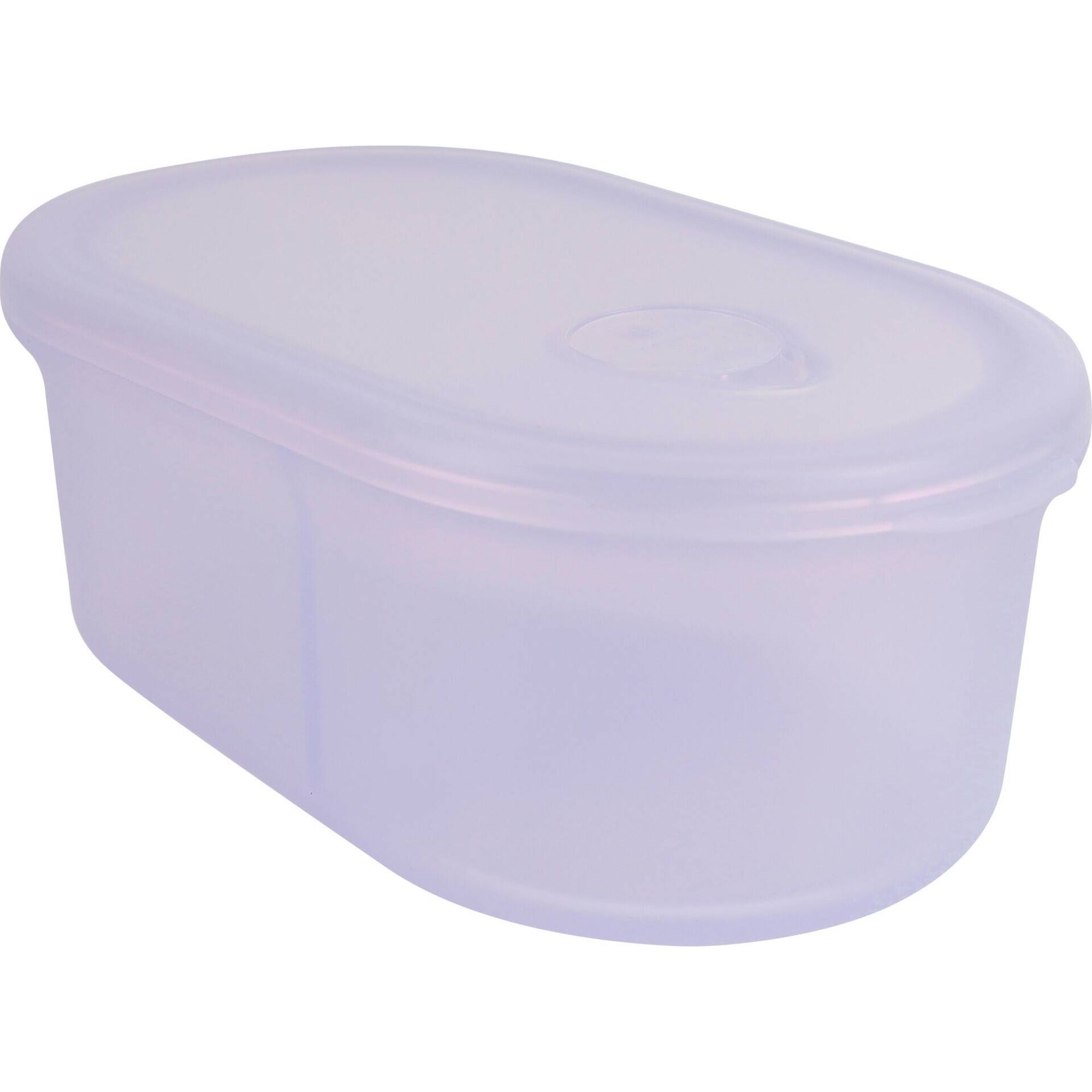 Caixa Lanche com Divis&oacute;rias Silicone Roxo Kasa