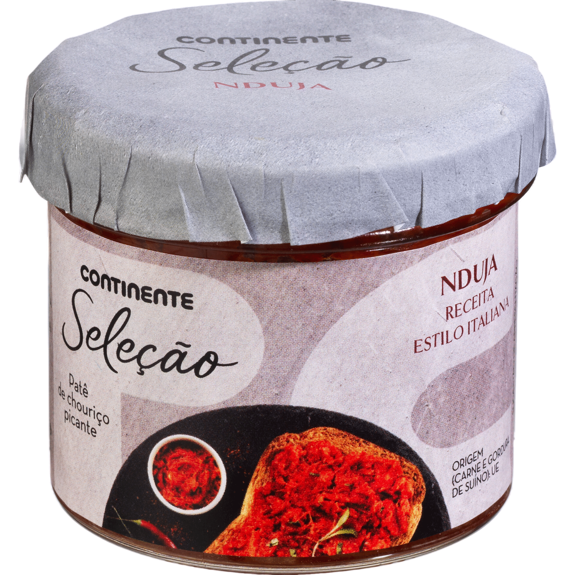 Pat&ecirc; de Chouri&ccedil;o Picante Nduja Continente