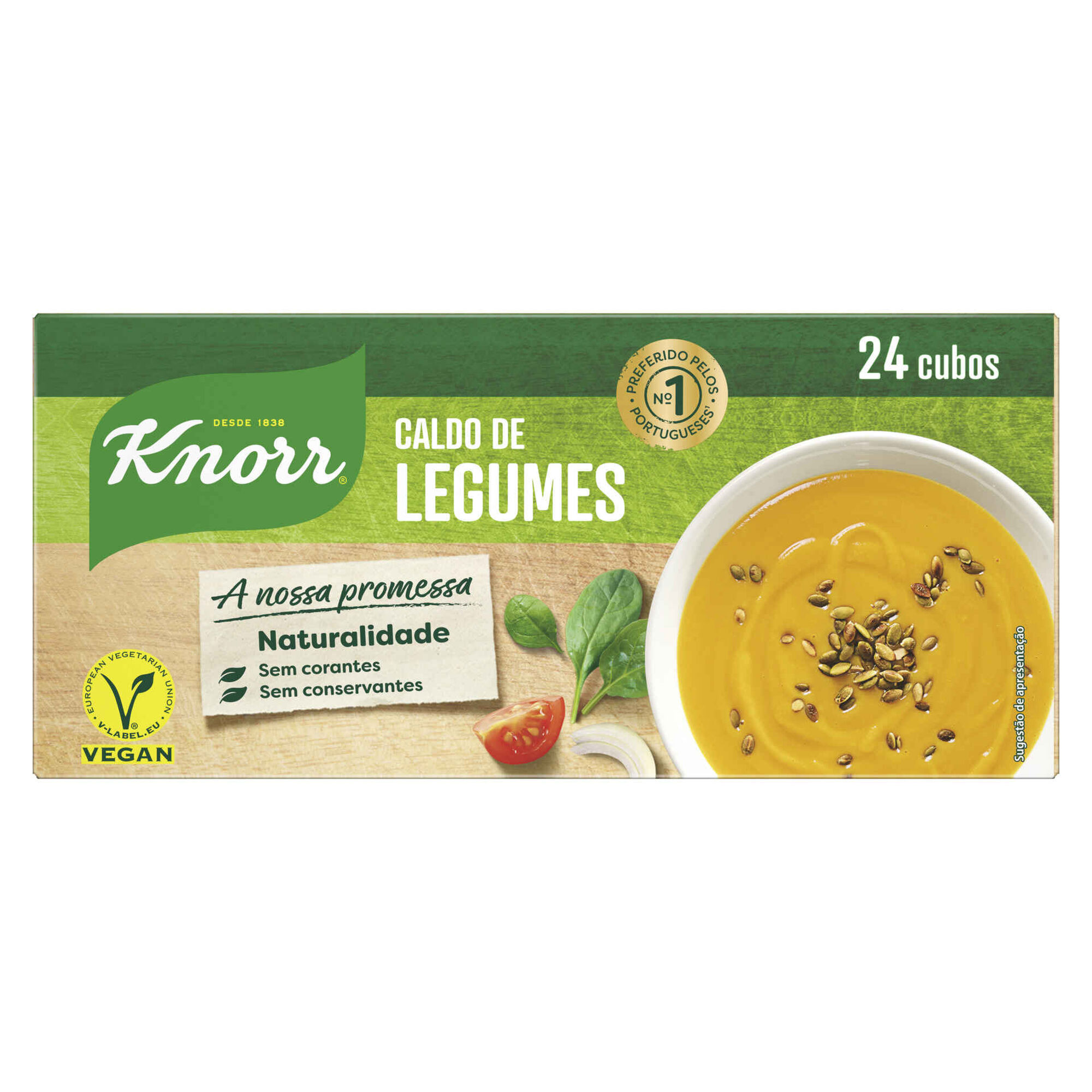 Caldo de Legumes Cubos sem Glúten