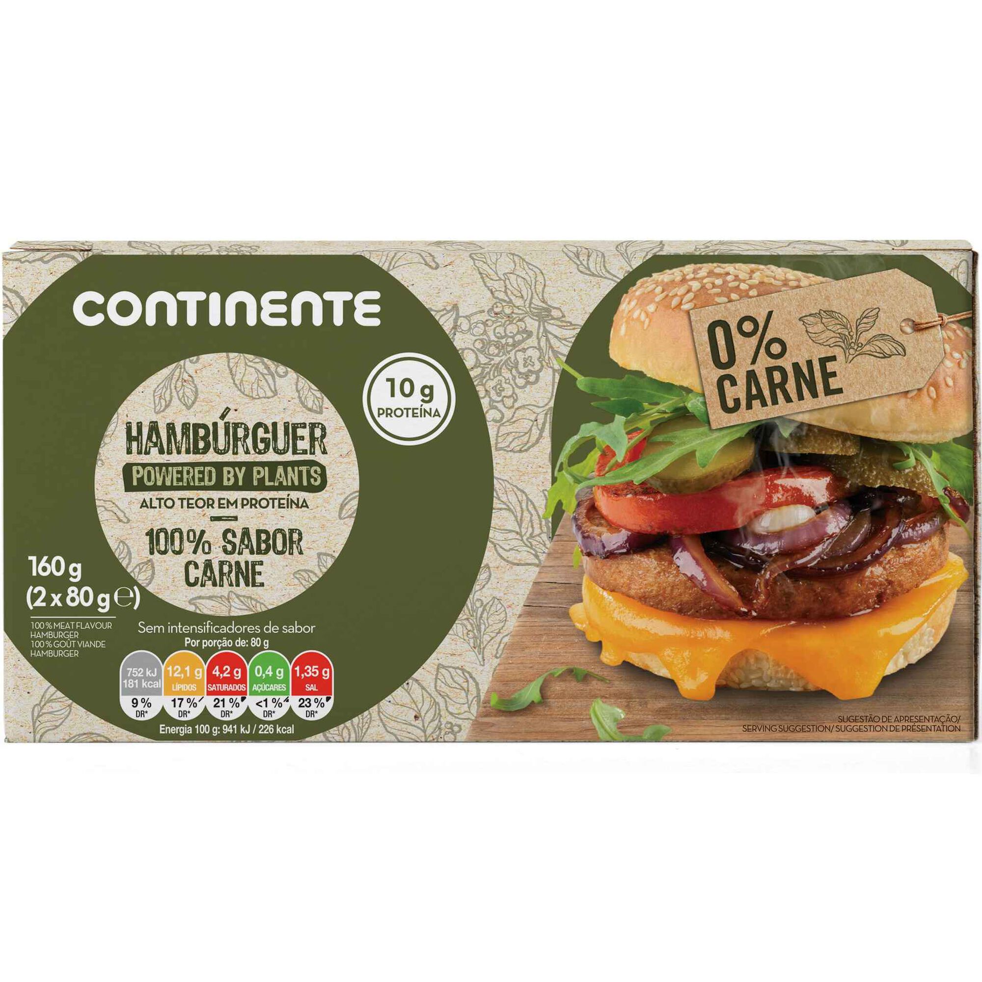 Hambúrguer Powered By Plants